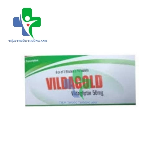 Vildagold 50mg Armephaco - Điều trị cho bệnh nhân tiểu đường tuýp 2